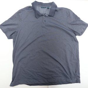 Perry Ellis Polo Golf Shirt Grey XXL Tall 2XLT